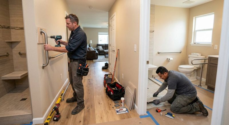 Accessible Bathroom Renovation in Alpharetta, GA
