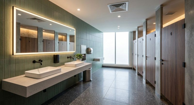 Industrial Bathroom Renovation in Denver, CO