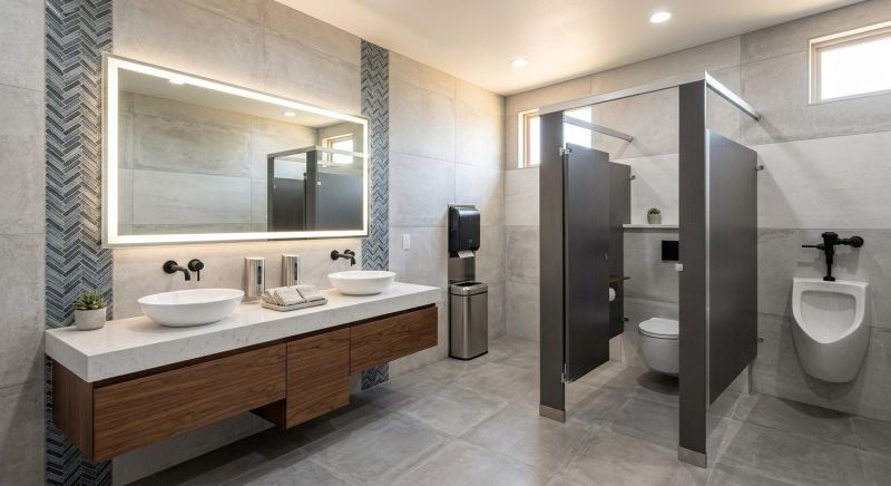 Office Restroom Renovation in North Charleston, SC